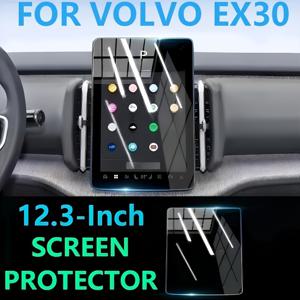 TEMU VOLVO EX30 2024 2025 2026+ 신형 EX-30 12.3인치 스크린 보호 필름 | 9H 경도, 범용, 터치스크린 보호 필름, 간편한 설치, 배터리 불필요, 폴리에틸렌 테레프탈레이트 재질
