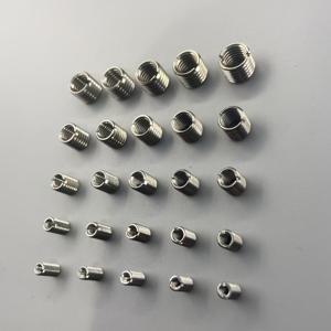 TEMU 304 스테인리스 스틸 다중 사양 혼합 설치 -303 내부 및 외부 치아 -10mm 직선형 슬롯 나사 슬리브 - 가변 직경 너트 - 나사산 변환 슬리브 - 나사산 치아 슬리브 - M3 to M5/m4 to M6/m6 to M8/m8 to M10 to M12