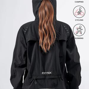 TEMU 여름 여성용 아웃도어 아이스 섬유 원단 속건성 초박형 재킷 (지퍼 포켓 포함), 데일리 야외 활동, 사이클링 및 하이킹에 적합한 경량 스포츠 코트