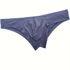 TEMU 남성용 속옷 1개, 패셔너블하고 신축성 있는 몸에 딱 맞는 섹시한 로우라이즈 얇은 복서 브리프, 스포티하고 편안한 팬티, 남성용 트로피컬 와일드 트렌디한 숏 복서