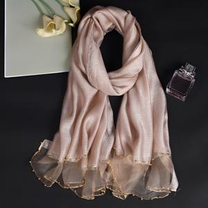 TEMU 여성을 위한 단색 멀티 컬러 비즈 페이크 따뜻한 숄, 이중 줄 비즈가 있는 우아한 스카프, 봄과 여름 여행에 적합하며 남성용 가을과 겨울 따뜻한 숄