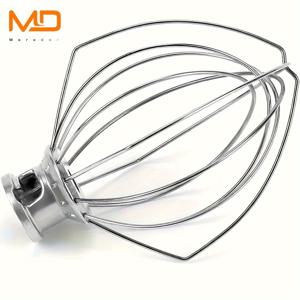 TEMU MOREDOR 1개 K45WW 와이어 휘핑기 부속품, 키친에이드 4.5QT 틸트헤드 스탠드 믹서용, 스테인리스 스틸 계란 크림 스터러, 밀가루 케이크 풍선 휘스크 액세서리 K45WW 교체용