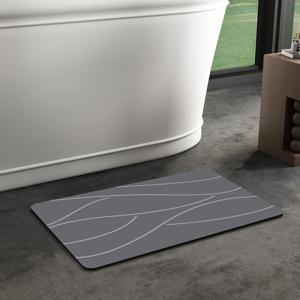 TEMU 1개 퀵 드라이 욕실 매트 욕실 러그 매트 - 미끄럼 방지, 흡수성 다이아톰 흙 바닥 러그, 기하학적 디자인, 샤워 & 현관 욕실 러그, 욕실 바닥 매트, 가족 거실 주방 침실 농가 주방 크리스마스 추수감사절에 적합