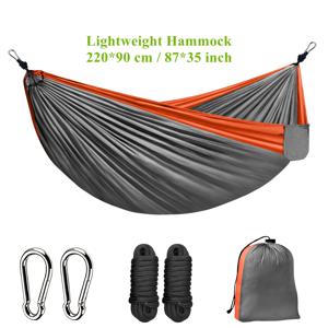 TEMU 캠핑 해먹(220*90cm / 87*35인치), 미니 해먹, 210T 나일론 휴대용 해먹, 가벼운 야외용 해먹, 백팩, 여행, 해변, 뒷마당, 파티오, 등산용 싱글 해먹