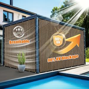 TEMU 야외 차양망 - 자외선 차단, 열차단 및 빛차단