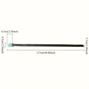 TEMU 인터넷 메모 한 조각, 레트로 스타일, Letter E, 폴리우레탄 재질, 남녀공용 벨트, 오리지널 니치 스타일 의상, 파티 복장, 다용도 패셔너블한 장식, 데님 벨트
