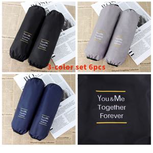 TEMU 3쌍 6개입, 남녀공용 방수 및 오일방지 PVC 청소 슬리브, 주방 및 가정용, 가을과 겨울 계절에 어른용 작업 팔 보호