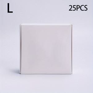 TEMU 남녀를 위한 선물 25개입 브라운, 화이트, 블랙 크라프트 종이 포장 상자 사각 접이식 비행기 상자 수제 비누 풀아웃 주얼리 선물 상자