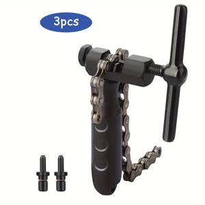 TEMU 전문 자전거 체인 리벳팅 도구, 자전거 체인 도구, 자전거 수리 도구, 5~12단 및 싱글 스피드 체인용 자전거 체인 리벳팅 도구, 제거 및 설치용 자전거 체인 도구