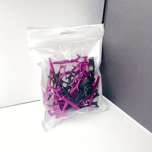 TEMU 40개입 남성용 뿌리 염색 폴더 로드 클립 헤어 스타일링 포지셔닝 클립 이발소 도구 헤어 파티션 오리날 클립