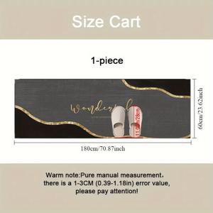 TEMU 초흡수 미끄럼방지 규조토 매트, 두께 약 0.25cm/0.1인치, 무게 약 1000g/m², 럭셔리 모던 노르딕 스타일 홈 매트 - 주방매트, 현관매트, 욕실러그, 거실러그, 롱 러너 러그