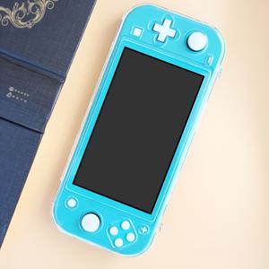 TEMU 1개 투명 닌텐도 스위치 라이트 케이스, 하드 쉘 플립탑 커버 -스크래치 방지, 스위치 라이트 콘솔 전용 (스위치/기타 기기용 아님), 원본 디자인 보호 커버