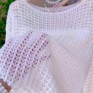 TEMU 레이지 스타일 여름 신상 홀로우 커버업 탑, 부드럽고 달콤한 디자인