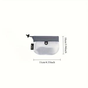 TEMU 1개 여행 출장 정리 가방, 야외 캠핑 다용도 드로스트링 파우치, 휴대용 원통형 수납 가방, 접이식 걸이 가방, 가방 액세서리, 내부 가방, 정리 가방