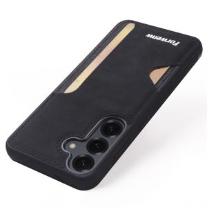 TEMU 갤럭시 S25 S24 S23 S22 S21 S20 울트라 플러스 FE S25용 가죽 카드홀더 슬롯 포켓 백커버 소프트 범퍼 케이스 휴대폰 커버