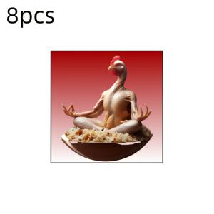 TEMU 8개/스킷 맞춤형 사진 냉장고 자석, 5*5cm 사각형 자석 스티커, 홈 및 파티 선물에 적합, 이 창의적인 냉장고 자석은 어떤 사진/사진을 통해 개인화할 수 있으며, 자신이 디자인할 수 있습니다. 귀여운 독특하고 즐거운 제품으로, 훌륭한 홈 과 기념품입니다