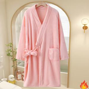TEMU 커플을 위해 디자인된 가을, 겨울용 포근하고 부드러운 목욕 가운. 흡수성이 뛰어나고 부드러운 이 타월은 가정, 학생, 호텔, 사우나, 스파, 살롱에서 사용하기에 완벽합니다. 크리스마스, 할로윈, 어버이날 선물로도 좋습니다.