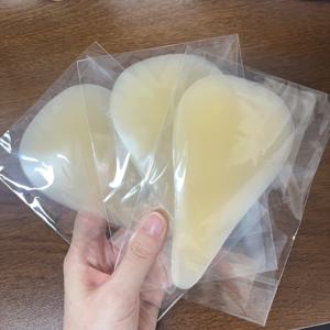 TEMU 3개 실리콘 자가 점착 패드 세트 - 옷장 문제 방지용 보이지 않는 속옷 패드, 사생활 보호 패치, 요가 바지/레깅스용 은밀한 보호, 여성들을 위한 사려 깊은 선물, 재사용 가능