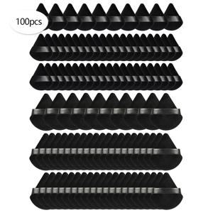 TEMU 100개 파우더 퍼프, 50개 대형 삼각 파우더 퍼프 + 50개 미니 삼각 파우더 퍼프. 얼굴에 파우더를 가볍게 누르면 세팅 효과를 얻을 수 있습니다. 파우더 퍼프의 모서리 또는 뾰족한 코너를 사용하여 디테일하게 관리하세요.