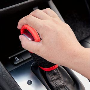 TEMU 자동차 기어 변속 노브 커버, 수동 및 자동 변속기 모두에 적합, 범용 사이드 버튼 기능으로 내부를 향상 설계