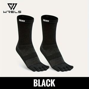 TEMU 1쌍, WRELS 니트 스포츠 롱 튜브 오토미지장갑, 러닝 양말, 스키 양말, 충격 흡수, 내구성, 편안함, 통기성, 롱 튜브 니트 양말, 야외 러닝, 마라톤, 하이킹, 사이클링, 스키에 매우 적합