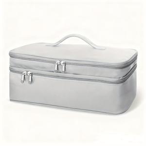 TEMU 다이슨용 고데기 및 헤어드라이어 수납 가방, 휴대용 스트레이트너 정리함, 심플하고 스타일리시한 칸막이 수납함