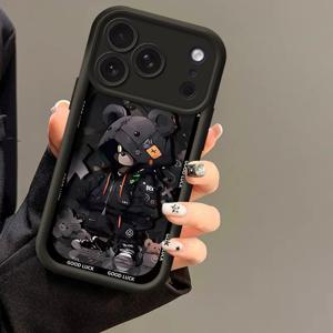 TEMU 휴대폰 케이스 - 아이폰 17/17PRO/17PROMAX/17AIR용 만화 디자인의 완벽한 보호 기능을 갖춘 유연한 휴대폰 케이스