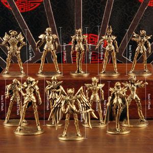 TEMU 황동 십이궁도 중국 띠 조각상 - 점성술 별자리 장식, 수집용 피규어 & 사무실 장식용 (십이가지 다양한 스타일)