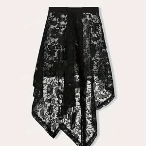 TEMU 여성용 레이스 랩 스커트 커버업 - 시스루 수영복 비치 스커트 & K팝 댄스 힙 드레이프, 조절식 흐르는 듯한 원피스 프리사이즈(XS-L에 가장 잘 맞음)