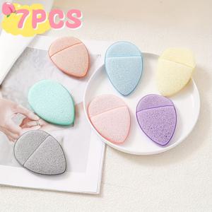 TEMU 7개입 딥 클렌징 및 각질 제거 페이셜 스펀지 | 색상 및 모양 랜덤, 재사용 가능, 친수성 PU 소재, 블랙헤드 및 깊은 오염 제거, 일반 피부 타입에 적합, 뷰티 및 스킨 케어에 이상적