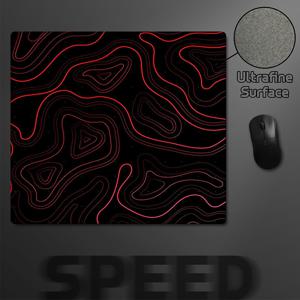 TEMU 다기능 대형 게이밍 마우스 패드 45 X 40Cm - 추상 미술 디자인, 고품질 FPS 특화 게이밍 마우스 패드 미끄럼 방지 키보드 매트 (e스포츠, 사무 업무 및 여행용), 실용적인 컴퓨터 패드