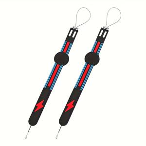 TEMU 차량용 정전기 방지 스트랩 1/2개입, 전기 불필요, 내구성이 뛰어난 PVC 및 스틸 와이어 재질, 마찰에 강함, 정전기 및 잠재적인 위험 제거, 사이즈 조절 가능, 모든 차량에 적합, 재사용 가능