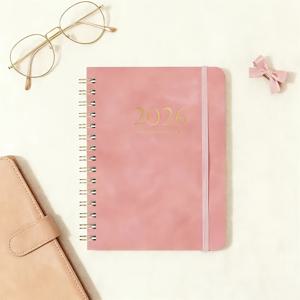 TEMU PU2026 패션 플래너, 학생용 노트북/비즈니스 저널/First and Foremost, 스타일리시한 업무 및 학업 생산성 세트, 완벽한 크리스마스 선물