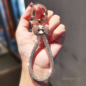 TEMU 풀 링 폰 스트랩, 여성을 위한 고급스러운 분실 방지 펜던트, 범용 폰 케이스 액세서리