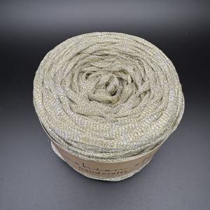 TEMU 골드와 실버 투톤 폴리에스터 속털실 100g/154m, 핸드 크로셰 DIY 프로젝트용. DIY 스카프, 담요, 인형 및 기타 뜨개질 프로젝트에 적합. 100% 폴리에스터 섬유