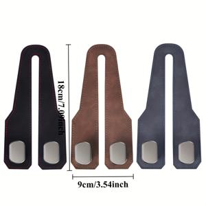 TEMU 1개 업그레이드된 뒷좌석 수납백, 히든 더블 후크 및 헤비듀티 흡착컵 설치, 미끄럼 방지 디자인, 간편한 설치, 자동차 SUV 트럭용, 패키지 보관 및 다기능 정리함, 500가지 다양한 사용 시나리오