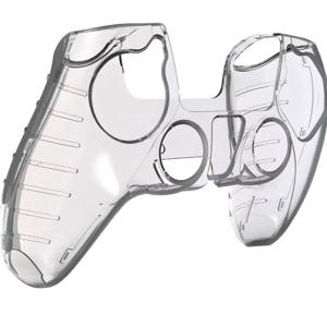 TEMU PS5 컨트롤러 쉘, 투명 컨트롤러 보호 케이스, PS5PRO 컨트롤러 투명 보호 커버, Ps5Slim 컨트롤러 케이스, 보호 커버, PC 케이스, 오리지널 충전 도크와 호환