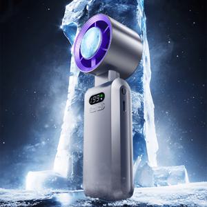 TEMU 휴대용 급속 냉각 초강력 199단조절 손 선풍기 무선 USB 충전식 쿨링 핸드 선풍기