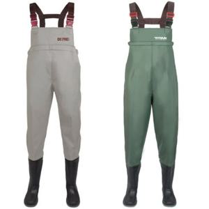 TEMU 갯벌 해루질 낚시 전신 가슴장화 장화 고급형,카키,240