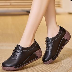 TEMU 여성 로퍼 키높이 통굽 5CM 발편한 여성 슬립온 여성 통굽 신발 여성 통굽 구두 여성 단화 여성 편한신발 여성 구두 5cm 여성 신발 발이 편한 여성 신발 발편한 여성 신발