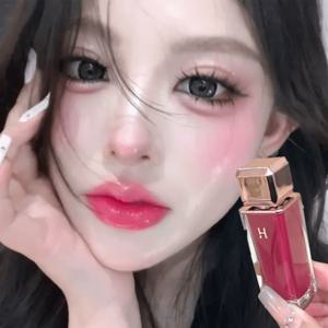 TEMU 미러 글로스 립틴트 투명하고 반짝이는 유리광 립 컬러 연출