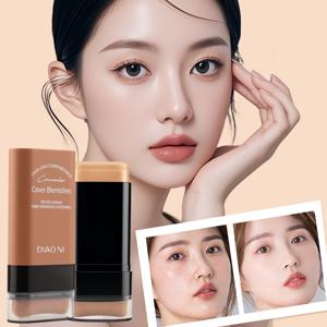 TEMU 휴대용 파운데이션스틱 스틱파운데이션 남자파운데이션 여자 파운데이션 수분감 듀얼 헤드 파운데이션 스틱