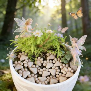 TEMU 고양이 발바닥 디딤돌 20개, 수지 정원용 디딤돌, 정원, 잔디, 길, 분재 장식용 야외 장식석, 고양이 애호가를 위한 휴일 기념품