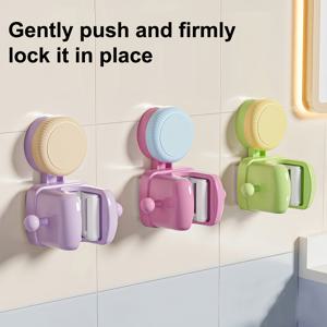 TEMU 도파민 대걸레 벽걸이 클램프, 흡착판, 욕실 문, 무타공 빗자루 걸이대, 걸이 지지대 리셋 선반, 다용도 후크