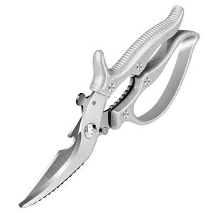 TEMU 다용도 주방 가위 가금류 뼈가위 날카롭고 고강도 가정용 식당용 바베큐용 갈가람 없는 매끄러운 육류 절단