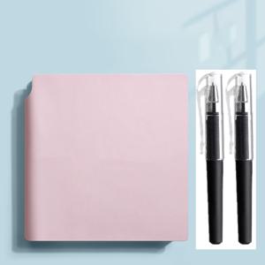 TEMU 3개 세트 경량 포켓 노트북, 1개 컬러 노트북 + 2개 펜, 자유 글쓰기용 빈 페이지, 컴팩트하고 휴대하기 쉬운, 스탬프 포켓 노트북, 오피스 저널, 여행 메모리 북, 여행 스탬프 컬렉션 앨범, 다양한 색상, 파티 선물