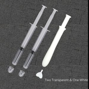 TEMU 2가지 유형 젤 어플리케이터 콤보 세트, 바늘 없는 안전 누출 방지 액체 전달 도구, , 뷰티, 실험실 및 미술 프로젝트용, 창의적인 선물 (비의료용), 3개입 젤 튜브