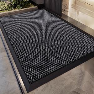TEMU Off! 고급 현관 매트, 세탁기 사용 가능, 현관 매트, 천연 고무 재질, 마당 매트, 750G/㎡ 폴리에스터 나일론 사용, 1.5Kg/㎡ 천연 고무 뒷면, 높은 무게, 냄새 없음, 크리스마스 선물, 새해 선물