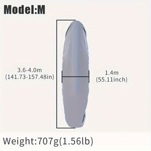 TEMU KOETSU 카약 보호 커버, 카약, 카누, 서핑보드 및 패들보드용 다목적 보트 쉘