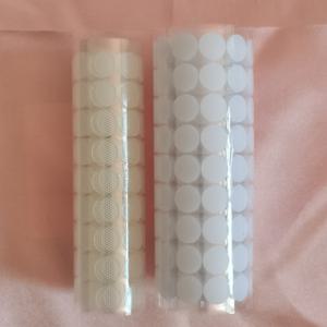 TEMU 1000개 500쌍 투명 자체 접착 후크 링, 1cm/0.39in 나일론 자체 접착 매직 스티커, 가정, 사무실 및 교실에서 다양한 DIY 제작에 적합